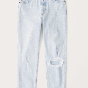 A&F Curve Love High Rise Mom Jean